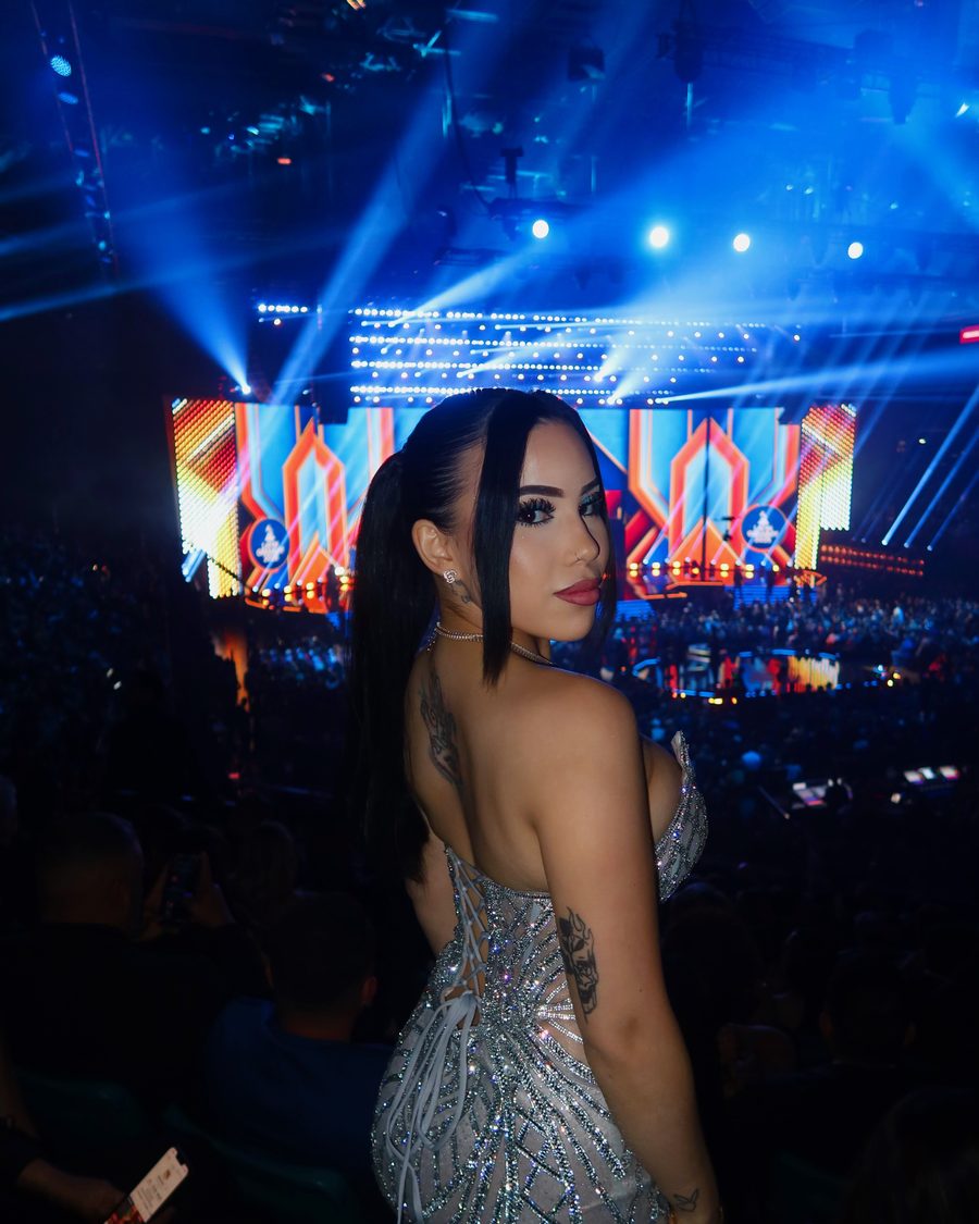Santa en la ceremonia de los Latin GRAMMY
